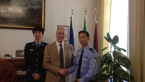 Dalla Cina a Firenze, poliziotti cinesi ospiti in Questura