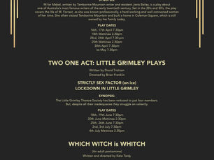 TAMBORINE ANNOUNCES 2021 SEASON