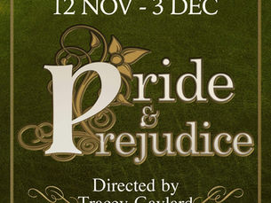 AUDITION PRIDE AND PREJUDICE at GCLT 6th August