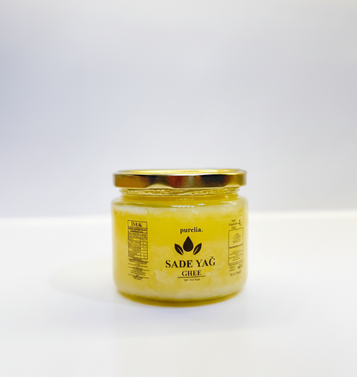 Purelia İnek Sade Yağ -Ghee 240 gr -Saf Yağ