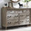 Thumbnail: Footed Rustic Console With Drawers