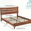 Thumbnail: Modern Rustic Platform Bed