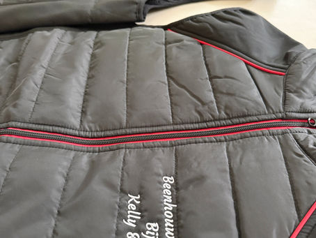 Geborduurde bodywarmers