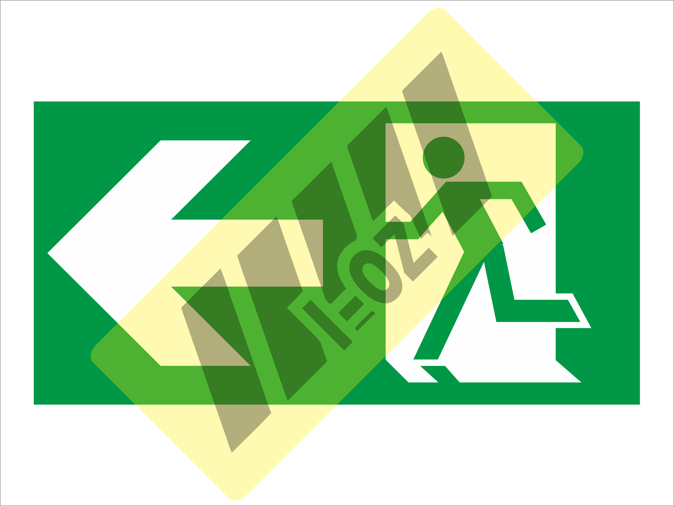 Put za evakuaciju - lijevo