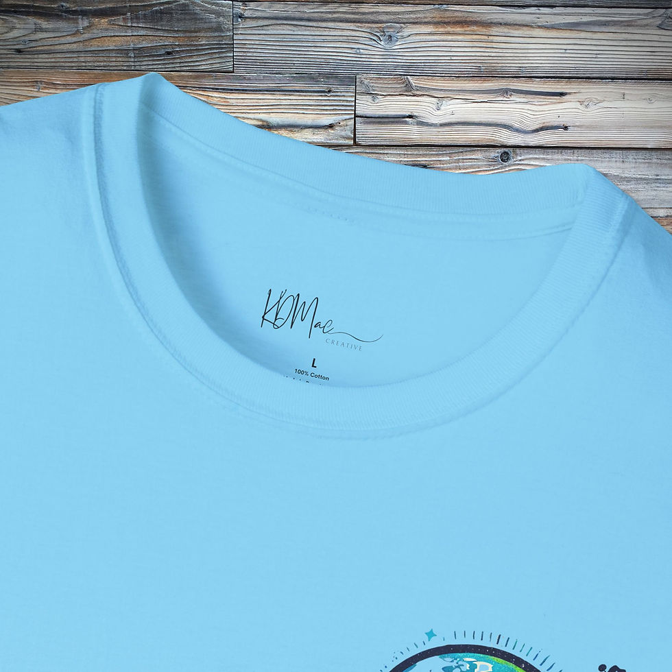 Thumbnail: Bluegrass Guitar Logo T-Shirt — Vintage Earth & Guitar Music Tee