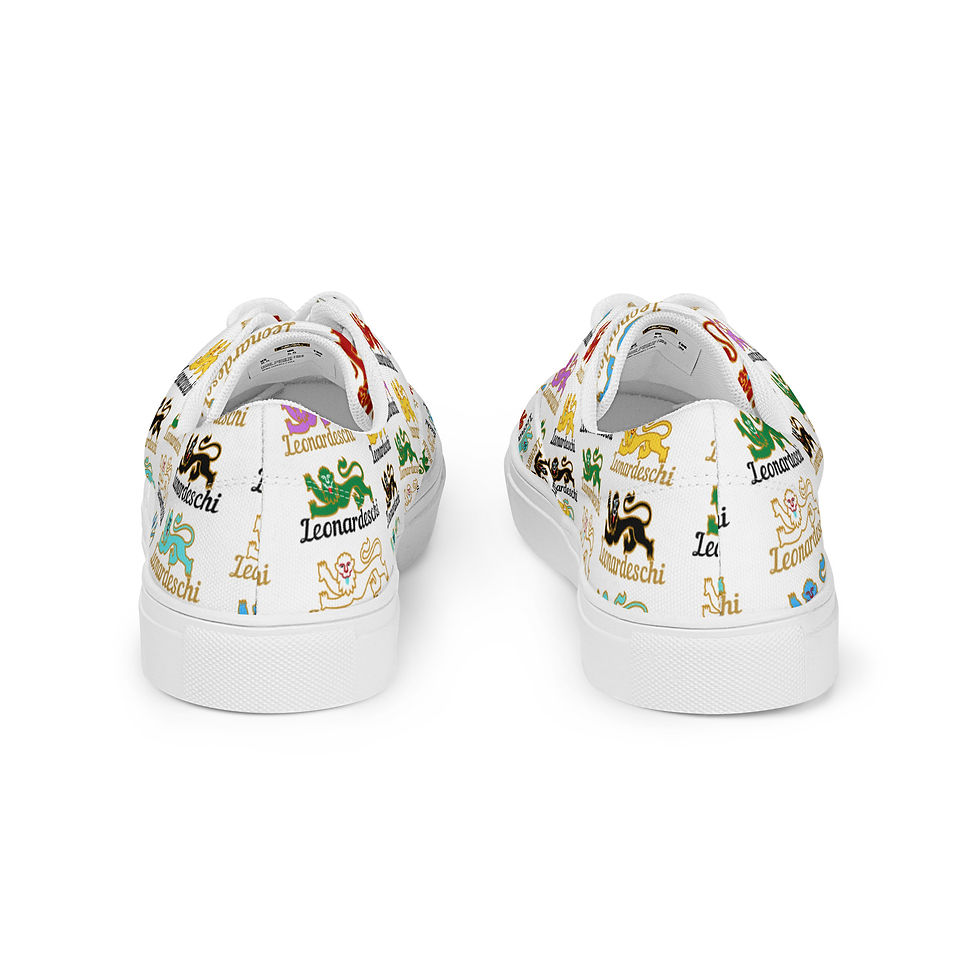 Miniatura: Women’s lace-up canvas shoes
