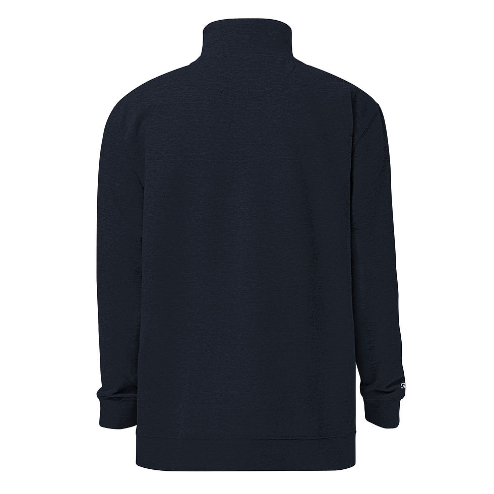 Thumbnail: Tropical Seas Quarter Zip fleece pullover