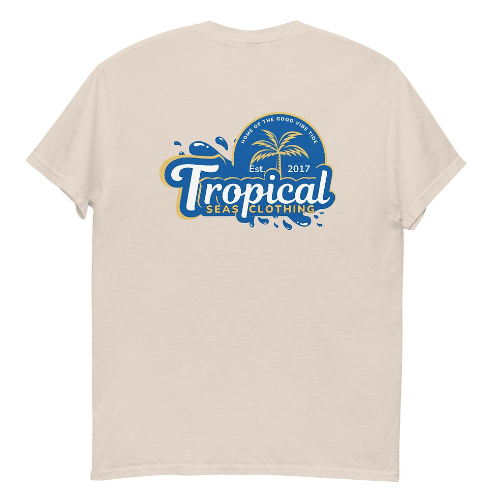Thumbnail: Tropical Tides Classic T-shirt : Ride the Waves of Fashion