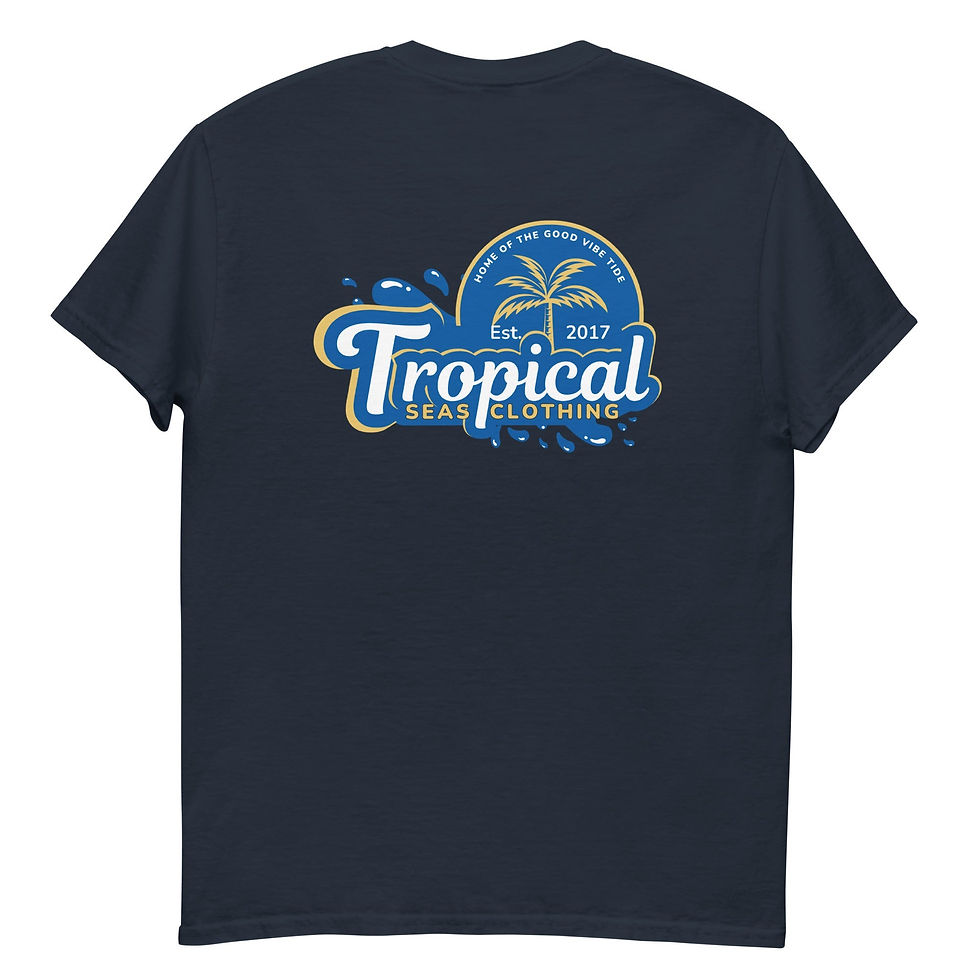 Thumbnail: Tropical Tides Classic T-shirt : Ride the Waves of Fashion