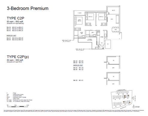 Amberwood At Holland
3 Bedroom Premium Floor