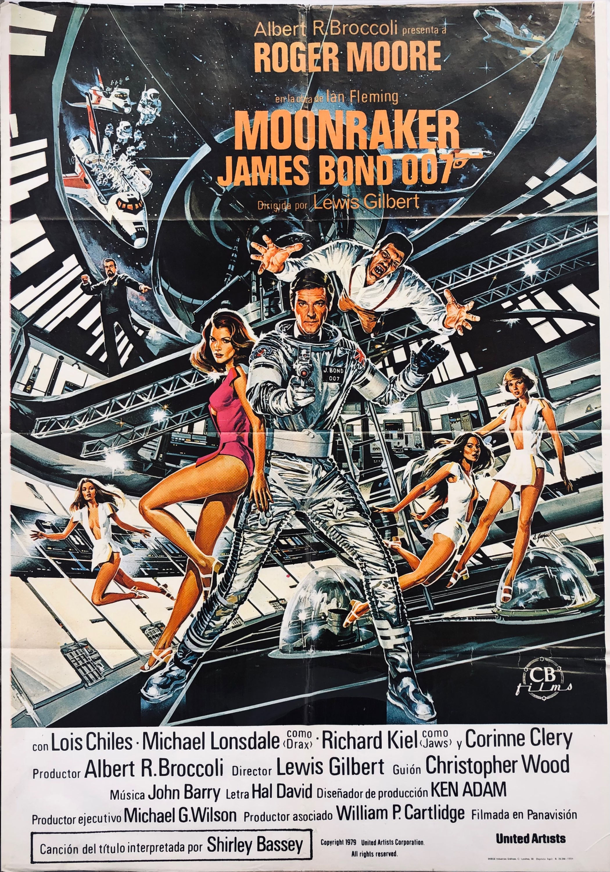 James Bond 007 "Moonraker", Spain.
