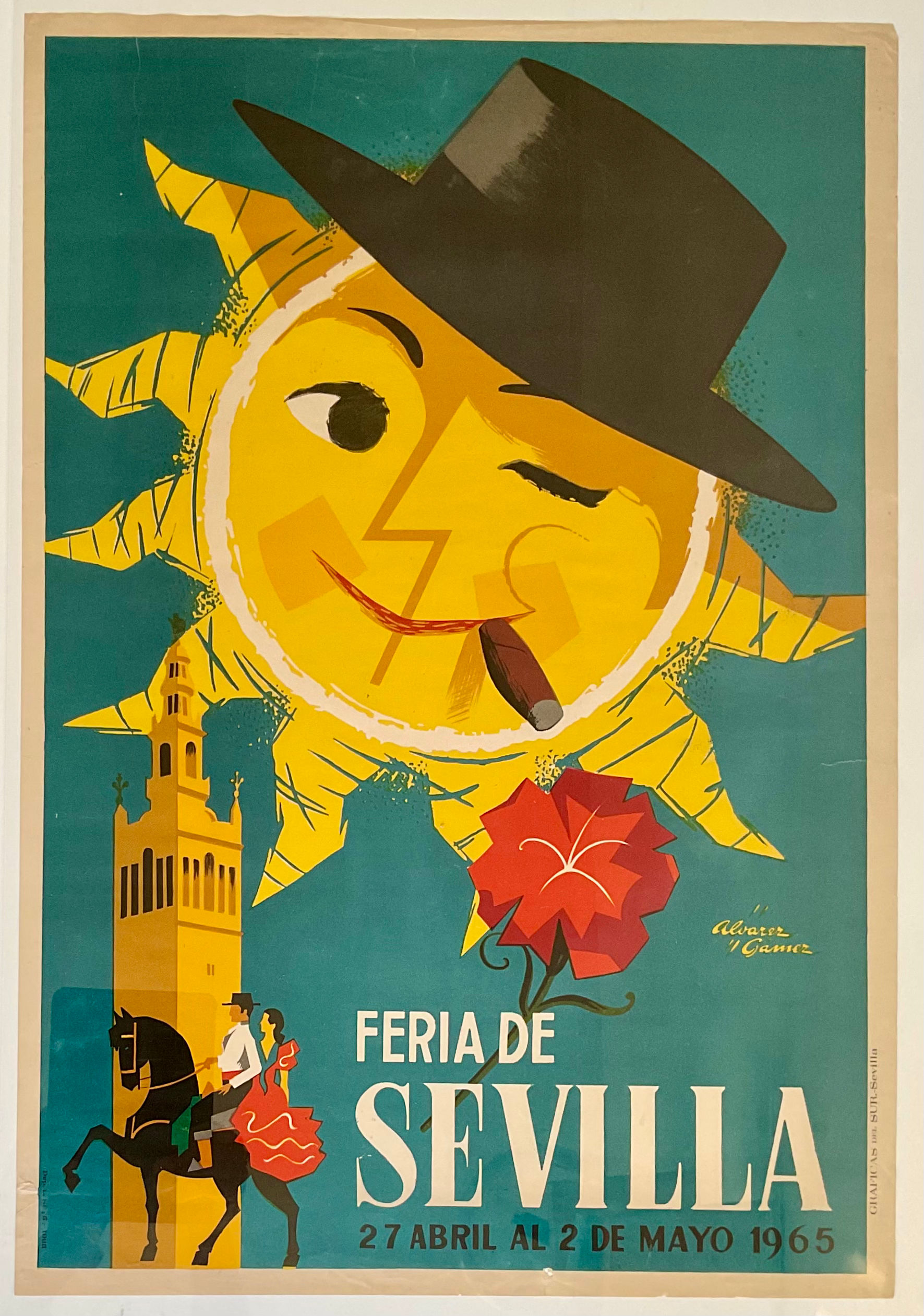 1965 Feria April. Spain.