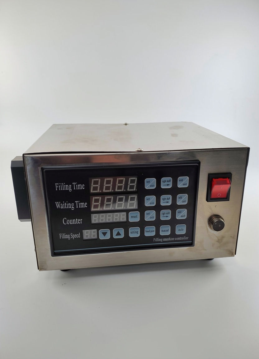 Digital control panel with Filling Time, Waiting Time displays