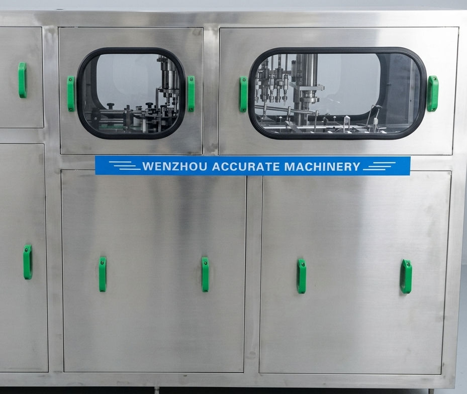 5 Gallon Washing Filling Capping Machine with air Compressor