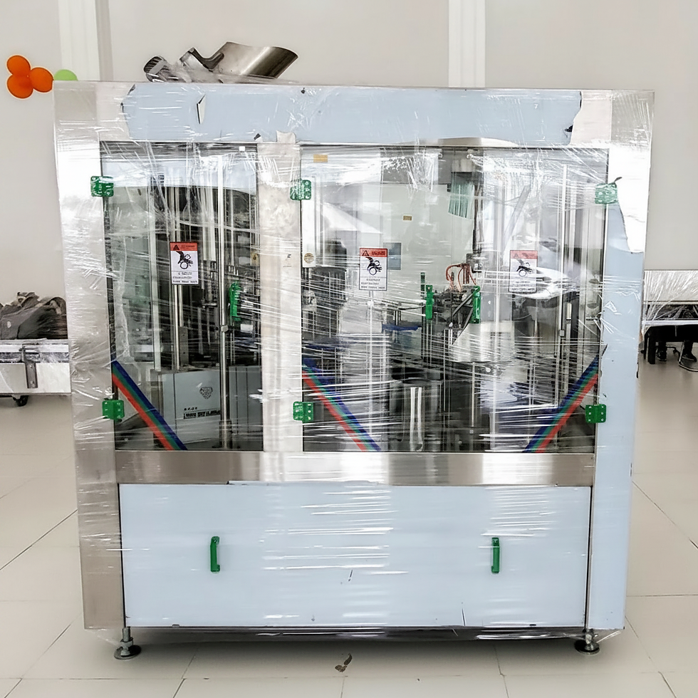 Thumbnail: Large industrial liquid filling machine