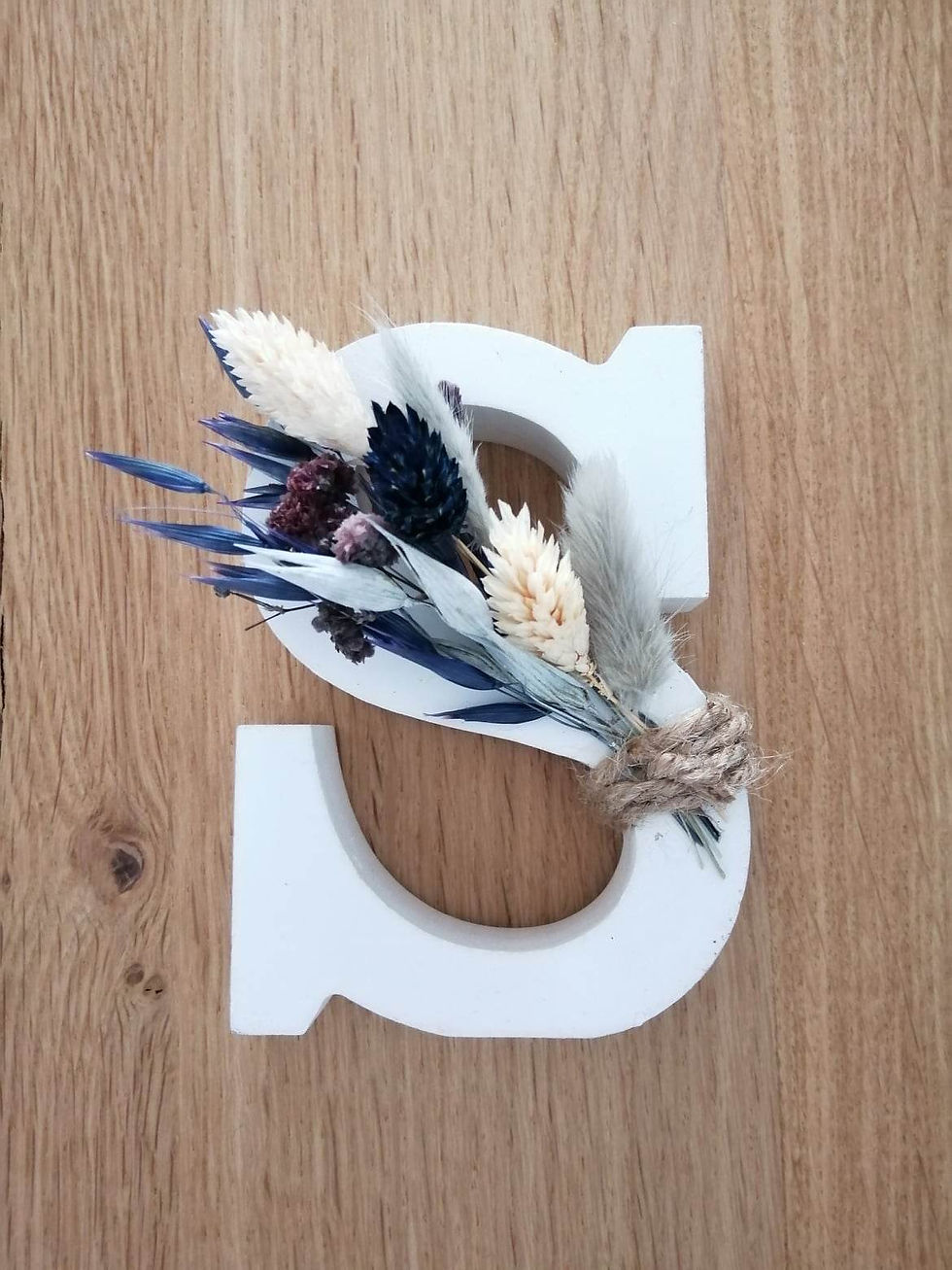 Thumbnail: geboortegeschenk houten letters