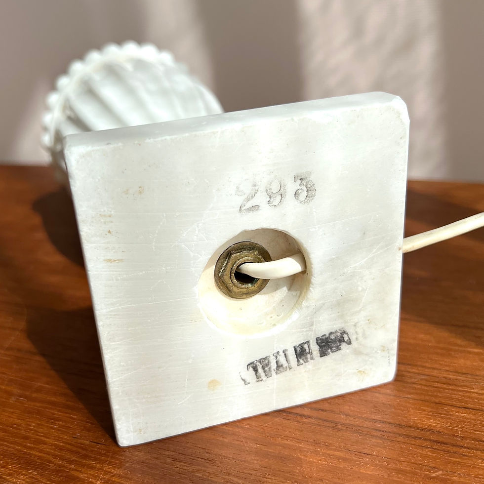 Miniatyrbilde: Hvit Lampe Alabast