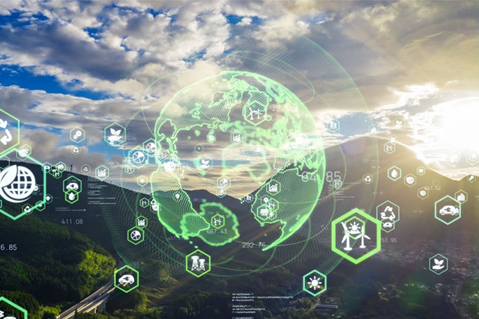 Um mundo verde, porém repleto de tecnologia