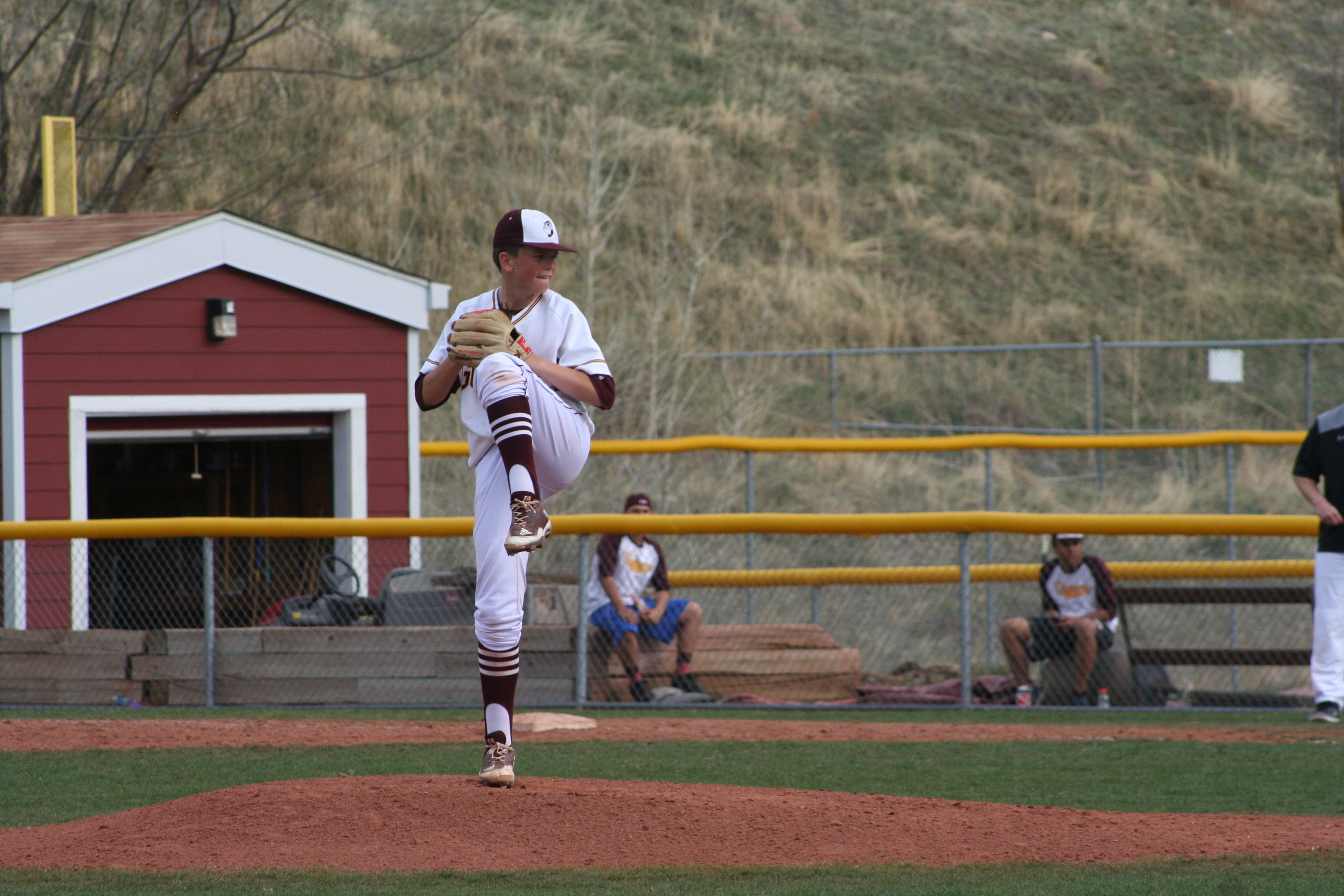 Ben delivers pitch