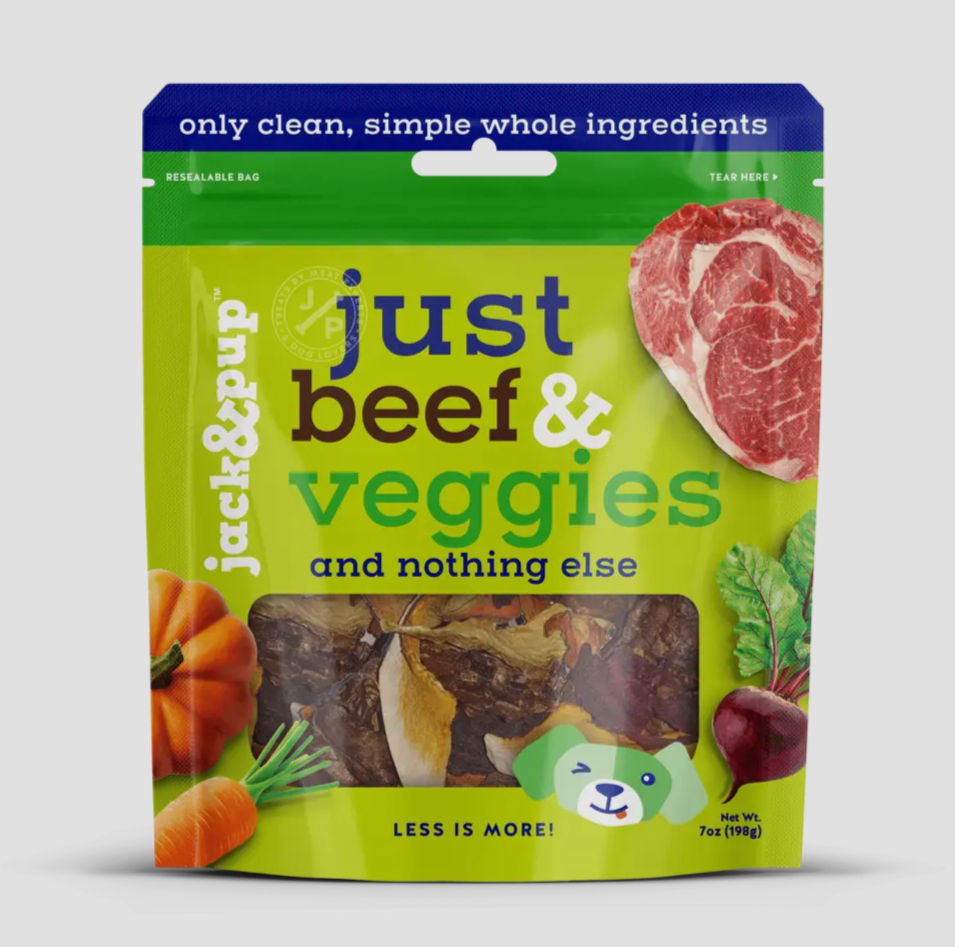 Thumbnail: Jack & Pup Just Beef & Pork Dog Treats
