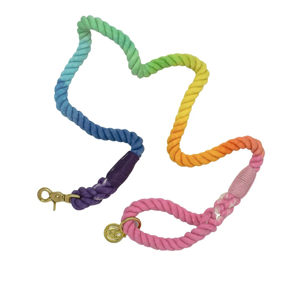 Thumbnail: Pink Papyrus Rope Leash