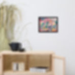 Thumbnail: Spiral Abstract Art - Framed poster