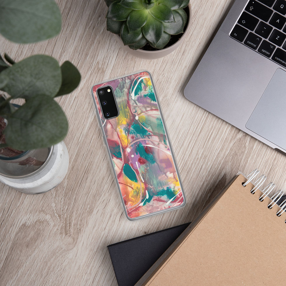 Thumbnail: Swirls Abstract - Samsung Case