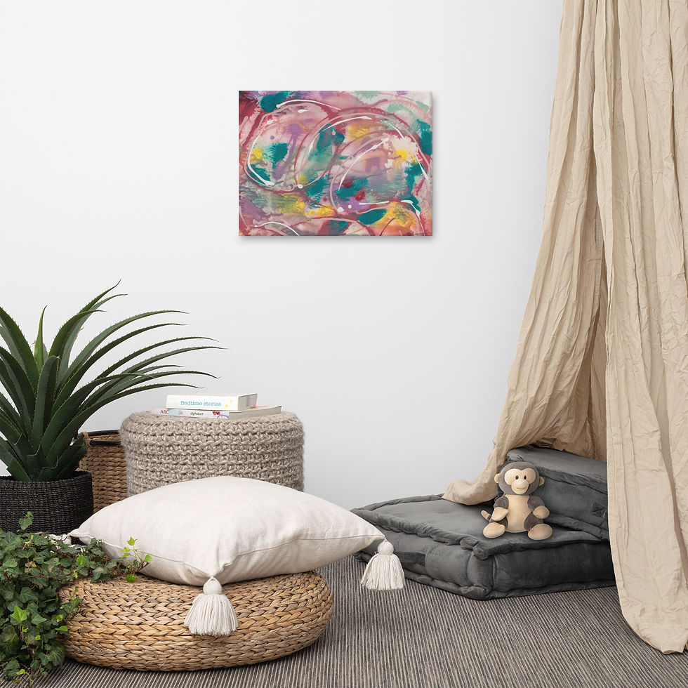 Thumbnail: Swirl Abstract - Canvas
