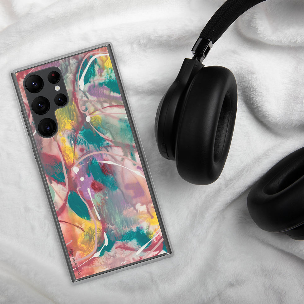 Thumbnail: Swirls Abstract - Samsung Case