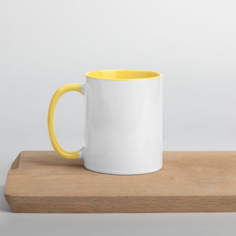 Thumbnail: I've stood on a mountain - Mug with Color Inside