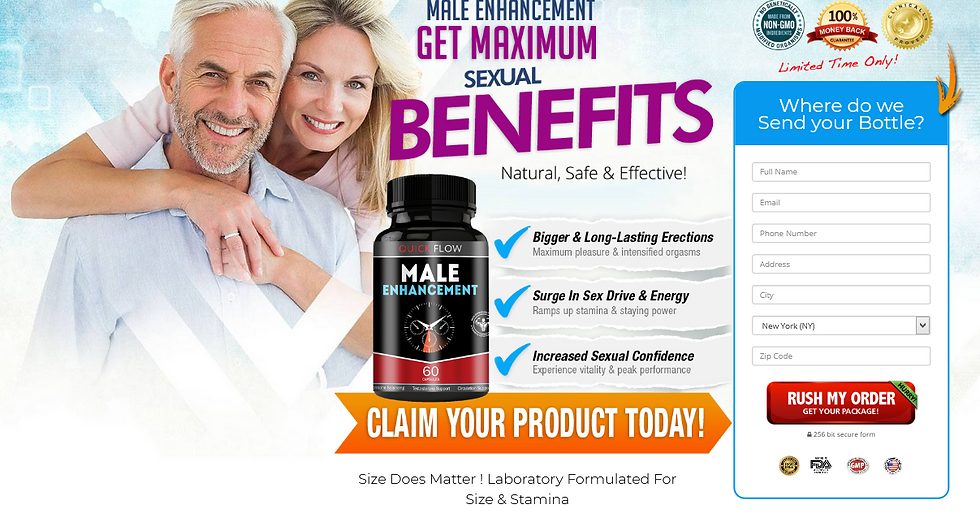 Quick Flow Male Enhancement