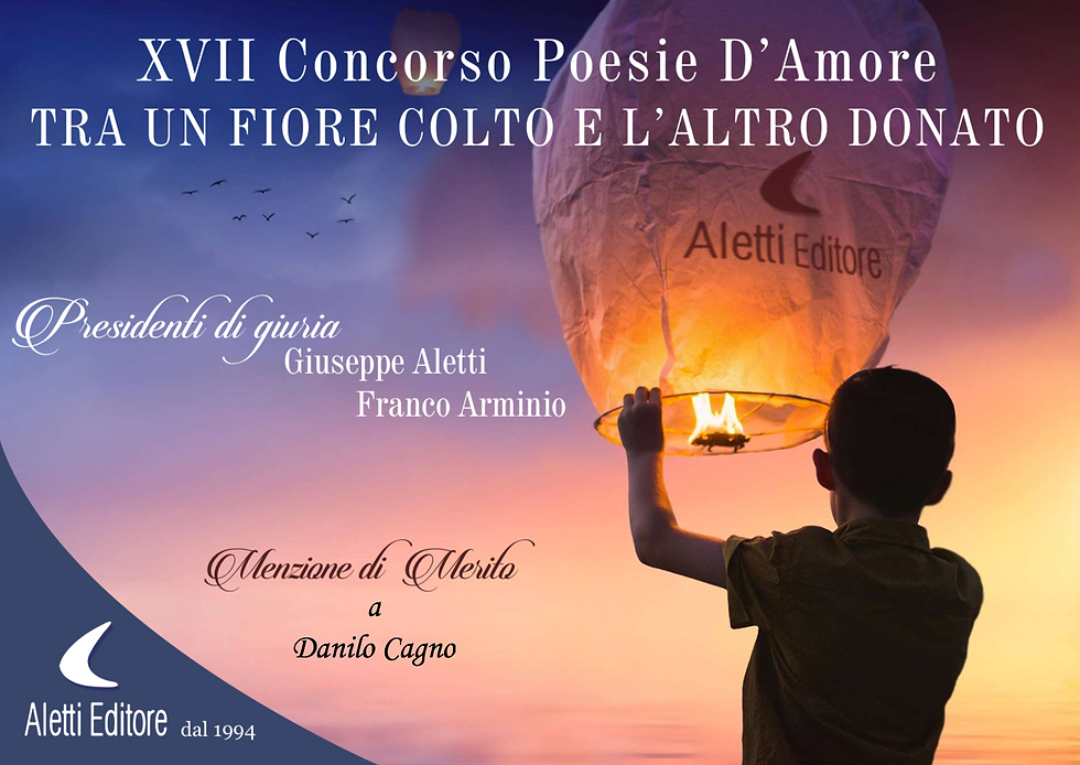 Menzione di merito al concorso Aletti