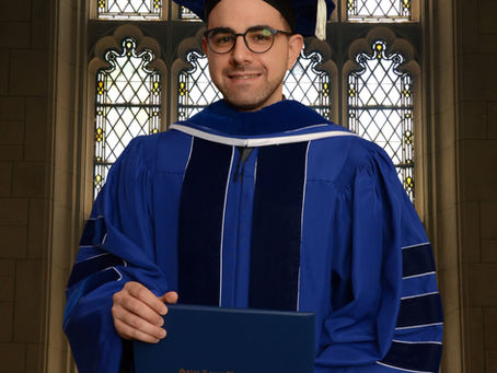 Aris Antoniades Earns Ph.D. in Education