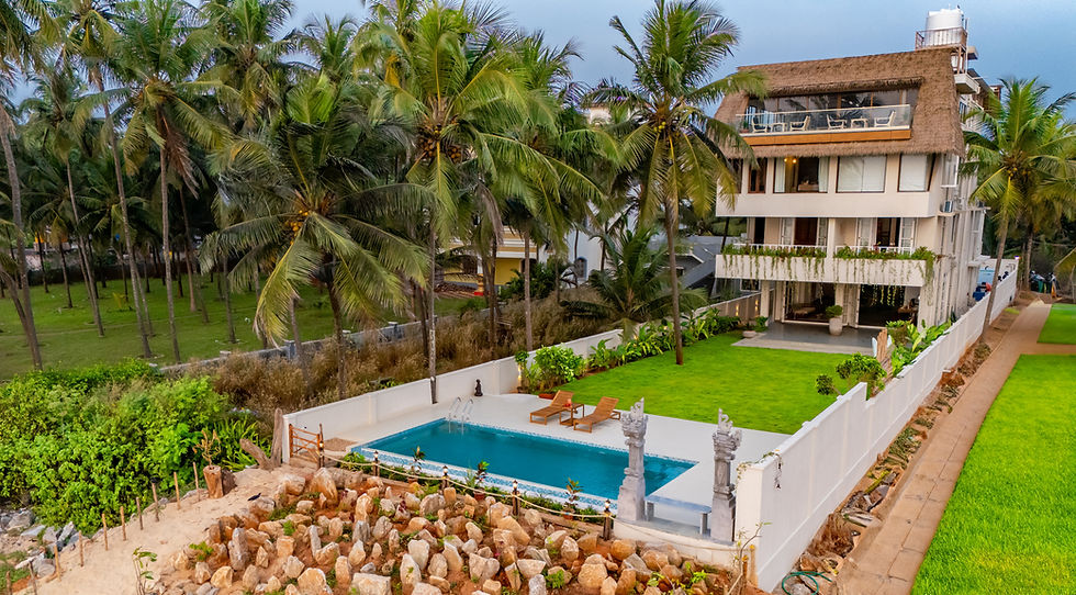 Villa Vara: Luxury Boutique Villa with Infinity Pool Overlooking Kapu Beach