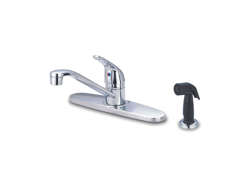 Arlington Single Handle Kitchen Faucet With Spray Chrome