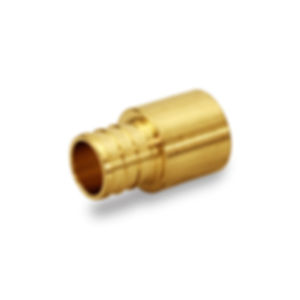 1/2" Male Sweat x 5/8" F1807 PEX Adapter Brass NL