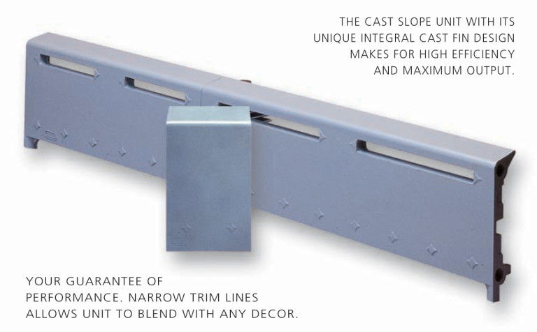 Inside Corner Cast Iron Baseboard Accessory