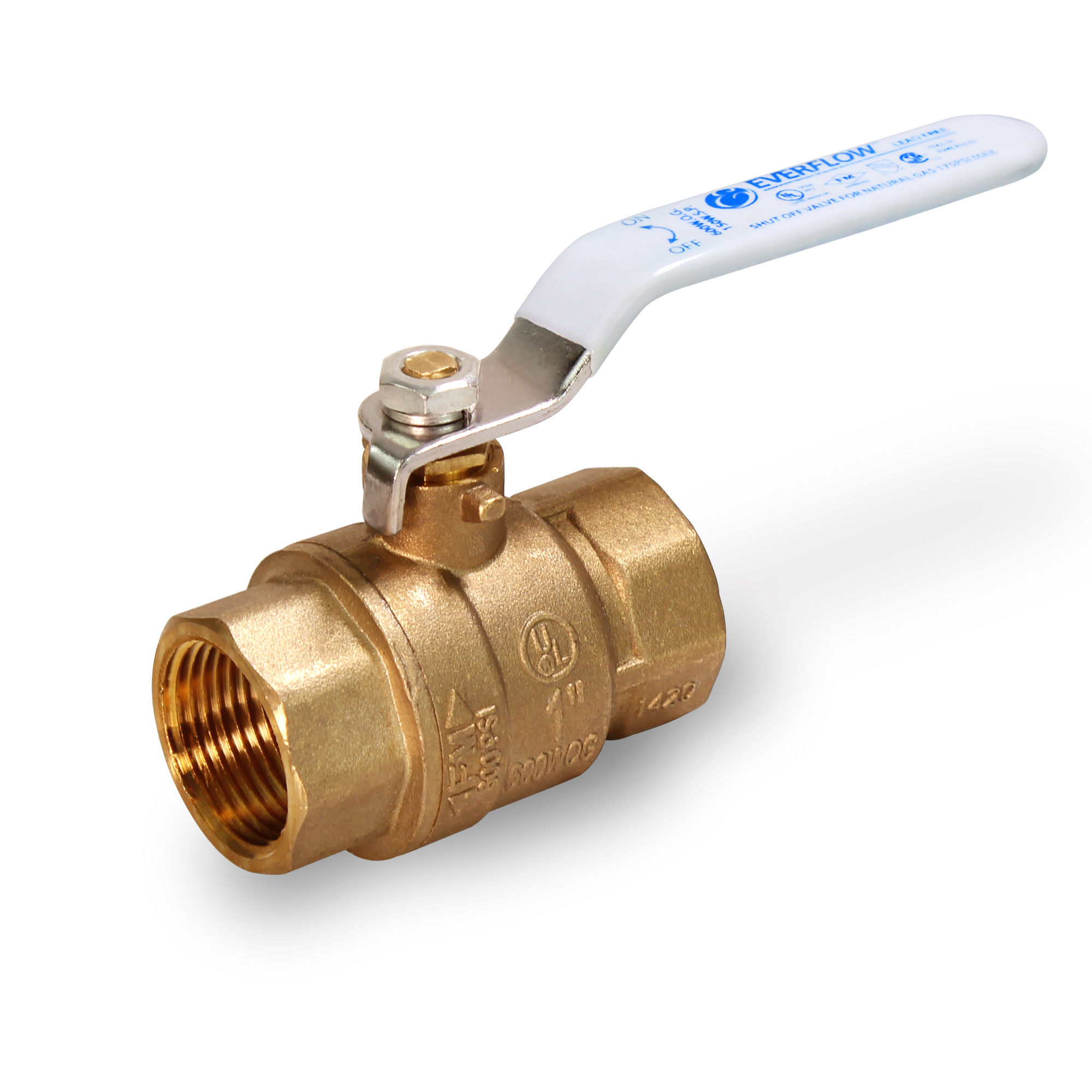3" Threaded Full Port Premium Approved Ball Valve - Lead Free