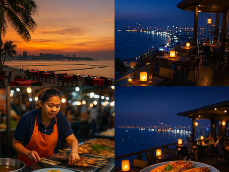 "Pattaya on a Plate: From Street Stalls to Sky-High Dining"