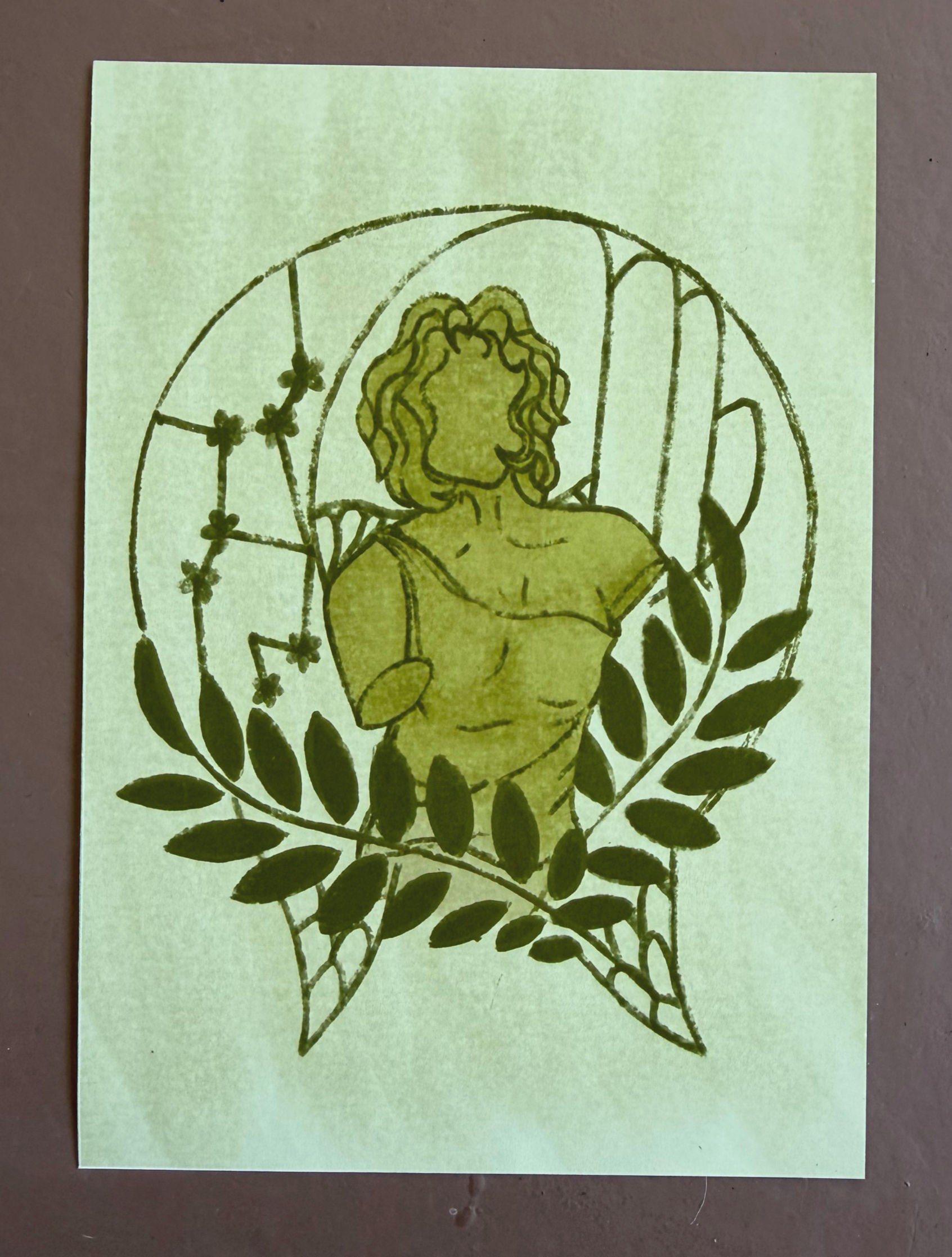 Mini Virgo Print