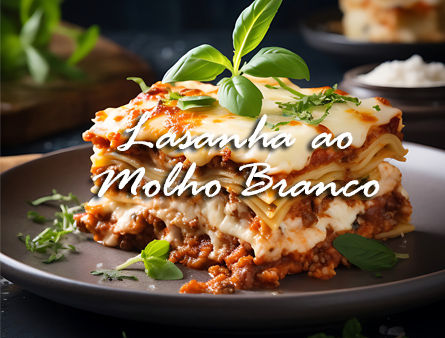 Lasanha ao molho Branco