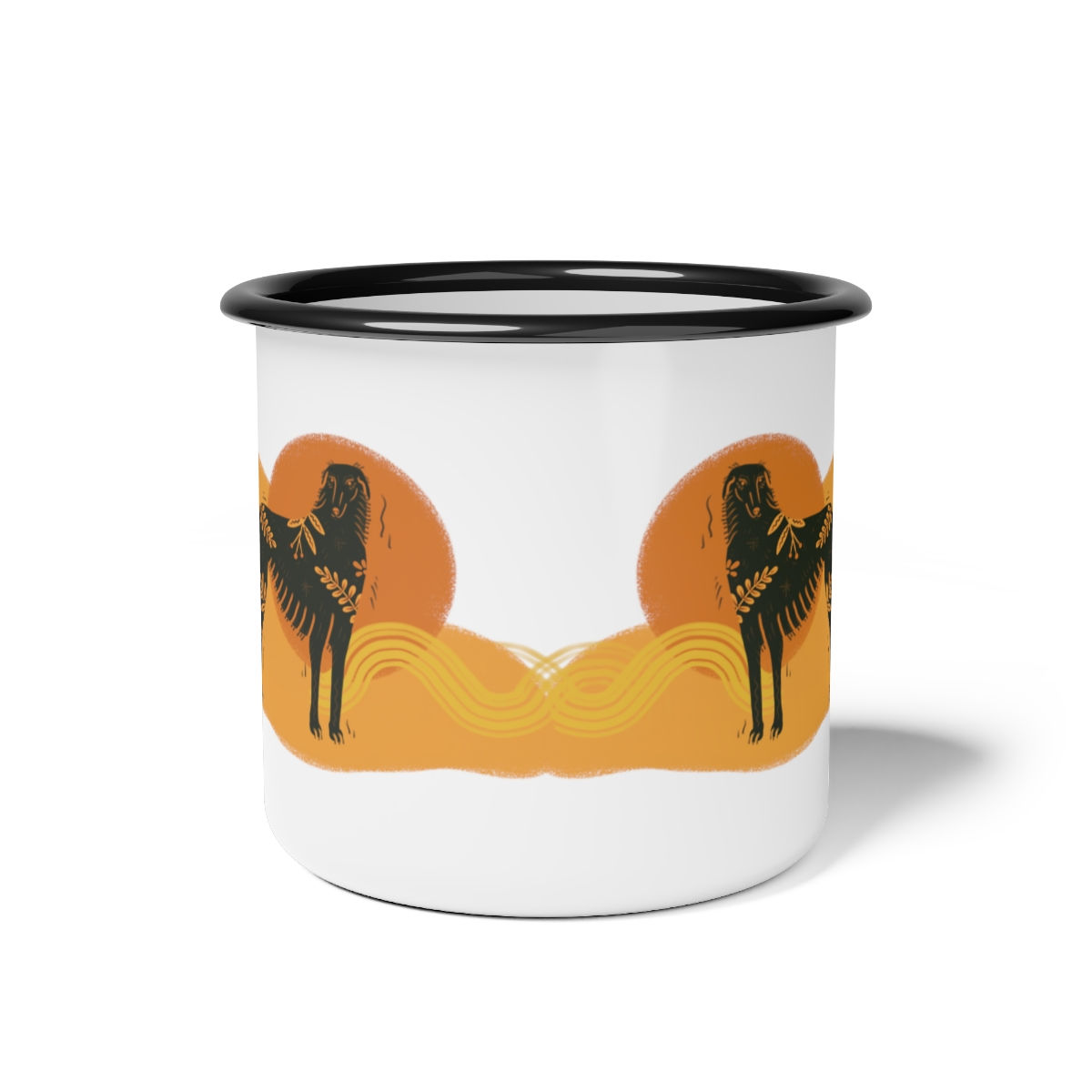 Borzoi Enamel Camp Cup