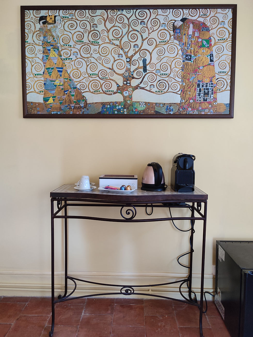 Console d'accueil