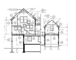 Coupe transversale technique