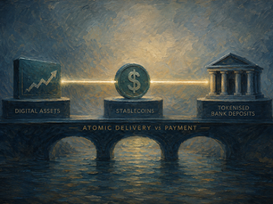 A quieter but structurally important piece of tokenisation news broke this week away from the equity headlines. Two infrastructure providers proved that digital assets, stablecoins and tokenised bank deposits can now settle against each other automatically, without the manual reconciliation that has kept these systems apart. OpenAssets and Partior announced on 30 July 2026 that they had completed a joint proof of concept demonstrating atomic delivery versus payment, using tokenised commercial bank deposits on the Partior network as the settlement asset. The trial showed that a digital asset trade, a stablecoin movement and a tokenised deposit transfer can be coordinated end to end, from initial instruction through to final ledger reconciliation and credit delivery, without the fragmented manual workflows that currently sit between these environments. Partior, the blockchain based settlement network backed by banks including DBS, JPMorgan and Temasek, already runs live around the