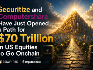 ecuritize and Computershare Have Just Opened a Path for $70 Trillion in US Equities to Go Onchain"