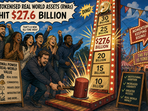 Tokenised RWAs Hit $27.6 Billion