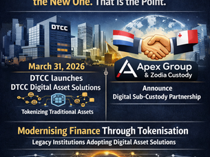 DTCC AND APEX GROUP TOKENISATION