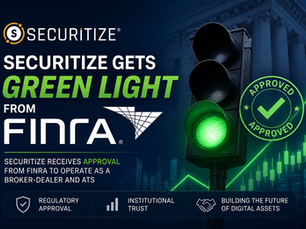 Securitize Becomes the First Broker-Dealer Approved to Custody Tokenised Securities — What the FINRA Green Light Unlocks