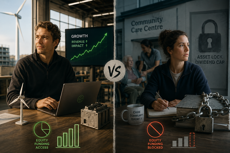 Picture two founders, both running businesses that make money and make a difference. One has built a climate hardware company and can issue shares like any other startup. The other runs a care provider structured as a Community Interest Company, with an asset lock and a dividend cap baked into its constitution from day one. Both are growing. Only one of them can meaningfully raise equity to do it faster.
That split sits at the centre of a new census published this week by consultancy Allia Impact and market intelligence firm Beauhurst Insights, the first attempt to count the UK's mission-led business population using verified Companies House data rather than surveys and estimates. The findings, set out in a report titled The Impact Business Tipping Point, are a genuine surprise.
There are more than 151,000 mission-led businesses trading in the UK, generating around £37 billion in annual turnover and supporting 1.12 million jobs.
Since 2016 that population has grown by roughly 61 per cent, against 42 per cent for UK businesses overall.
Five years in, close to 70 per cent of them are still trading, compared with a five-year survival rate of 45 to 48 per cent across the wider business population.
These numbers matter because they cut against a long-standing assumption in UK finance: that purpose and profit trade off against each other, and that mission-led founders should expect to grow more slowly in exchange for doing good. The census back up what many of us have known from experience, which is that the opposite is true.
Martin Clark, chief executive of Allia Impact, put it plainly:
"This challenges the misconception that prioritising impact comes at the expense of business growth."